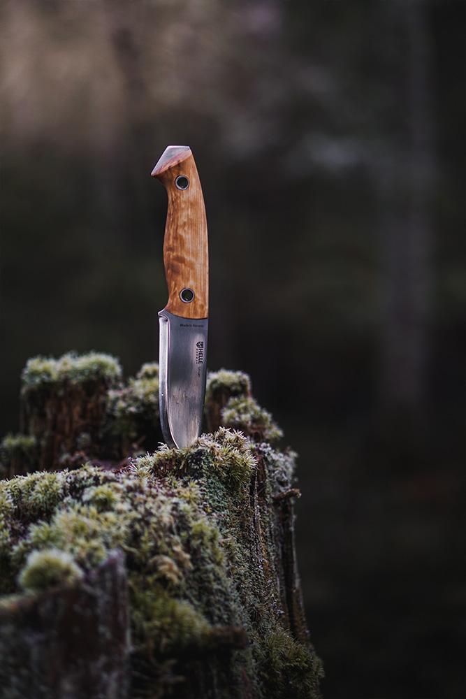 Helle Knives: Utvaer - Curly Birch 14