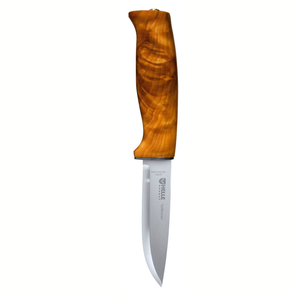 Helle Knives: Dele - Outdoor Chef Knife - Polished 12C27 Stainless